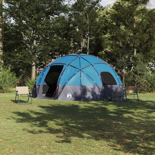 Camping Tent met dak Blauw 475 x 475 x 235 cm Polyester