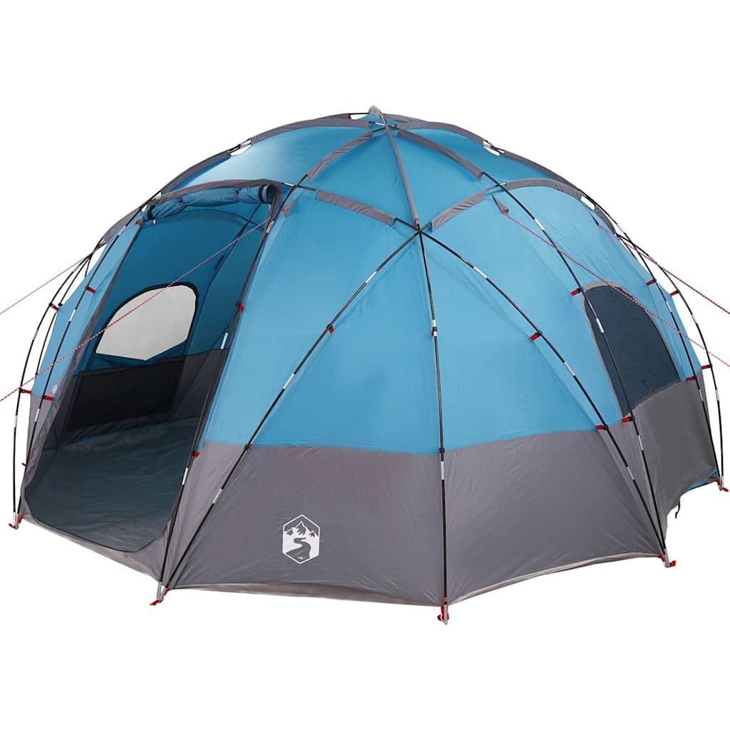 Camping Tent met dak Blauw 475 x 475 x 235 cm Polyester
