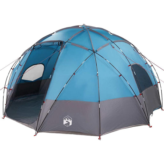 Camping Tent met dak Blauw 475 x 475 x 235 cm Polyester