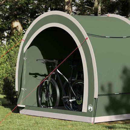 Fietstent Met Dak Met Opslag 256 X 222 X 182 Cm Taft