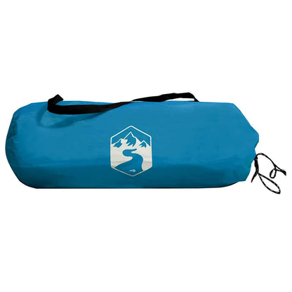 Fietstent met dak met opslag Blauw 218 x 156 x 180 cm