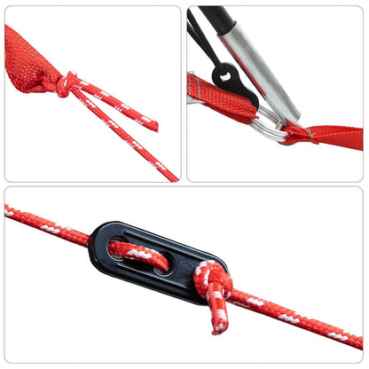 Fietstent met dak met opslag Grijs en Oranje 218 x 156 x 180 cm