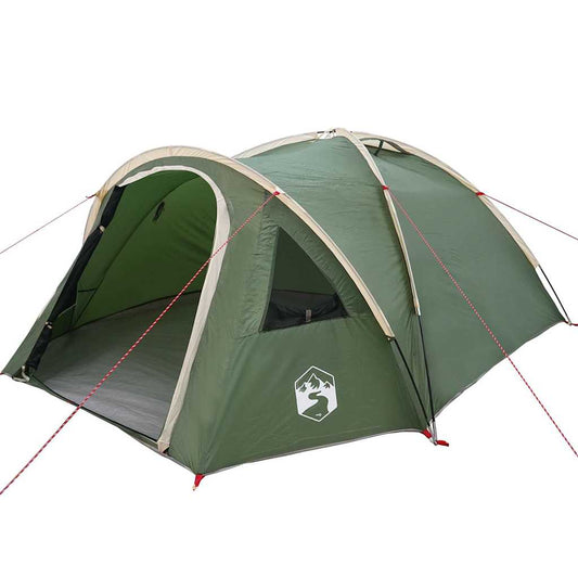 Camping Tent met dak Groen 308 x 268 x 130 cm Polyester