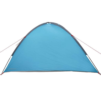 Camping Tent met dak Blauw 308 x 268 x 130 cm Polyester