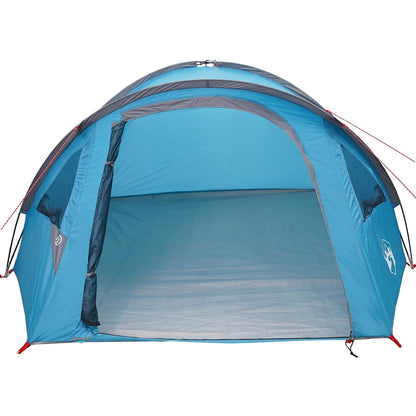 Camping Tent met dak Blauw 308 x 268 x 130 cm Polyester