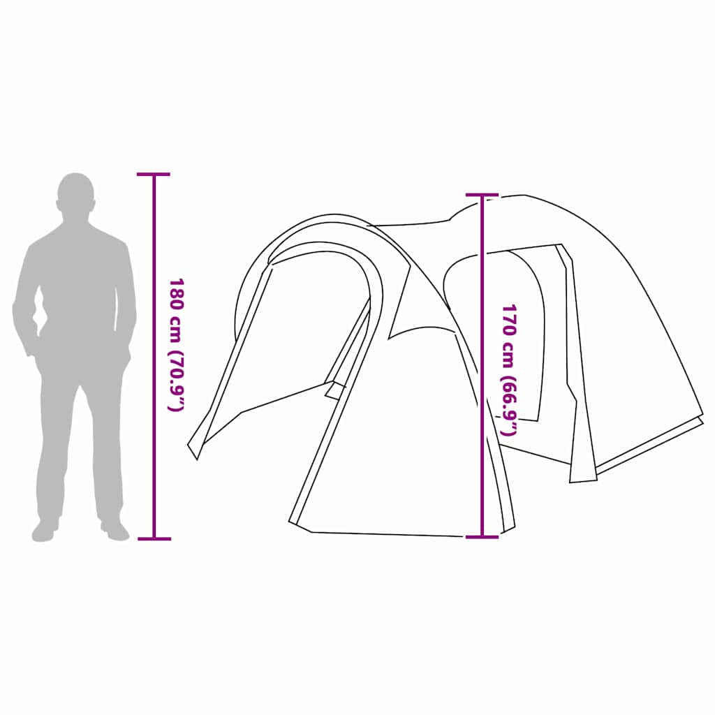 Koepeltent Koepel Met Dak Met Opslag 384 X 254 X 170 Cm