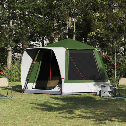 Camping Tent Groen 420 x 420 x 227 cm Polyester