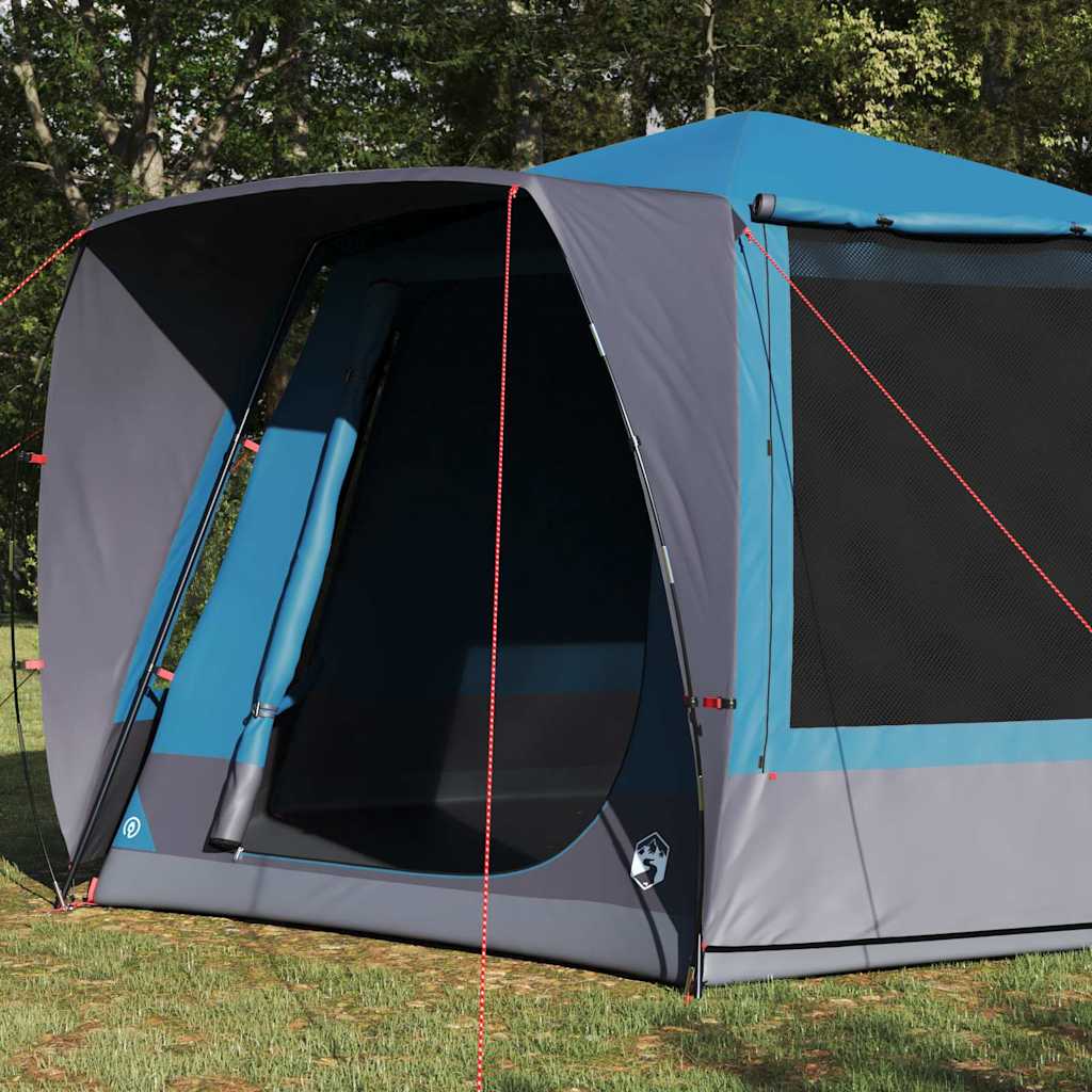 Camping Tent Blauw 420 x 420 x 227 cm Polyester