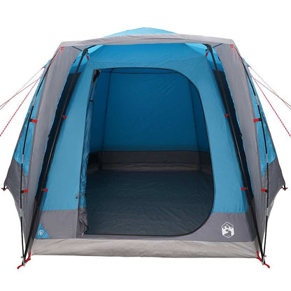 Camping Tent Blauw 420 x 420 x 227 cm Polyester