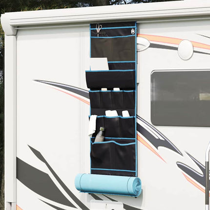 Opslagzak Met Opslag Zwart En Blauw 161 X 58,5 Cm Oxford