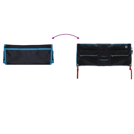 Opslagzak Met Opslag Zwart En Blauw 98 X 47 Cm Oxford