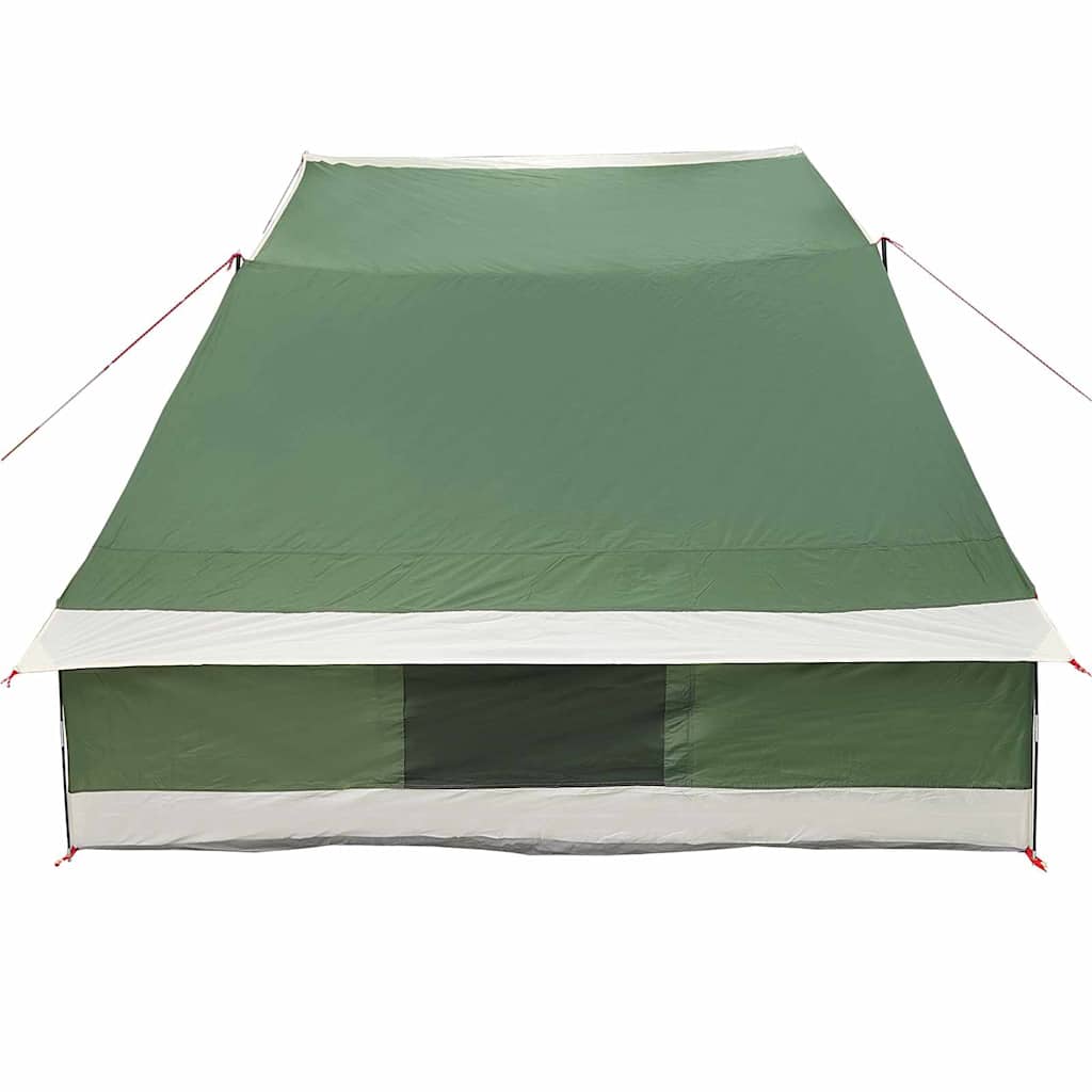 Camping Tent met dak met opslag Groen 282 x 225 x 154 cm taft