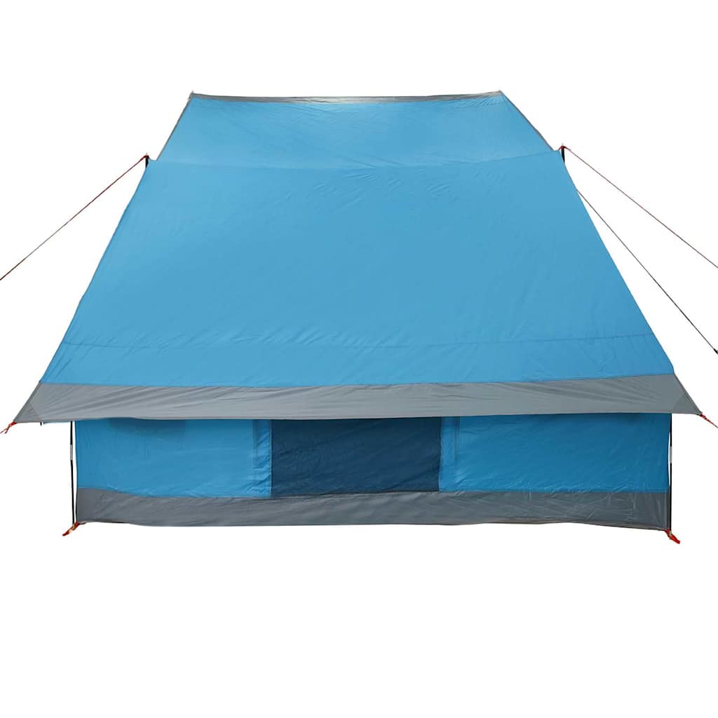 Camping Tent met dak met opslag Blauw 282 x 225 x 154 cm taft