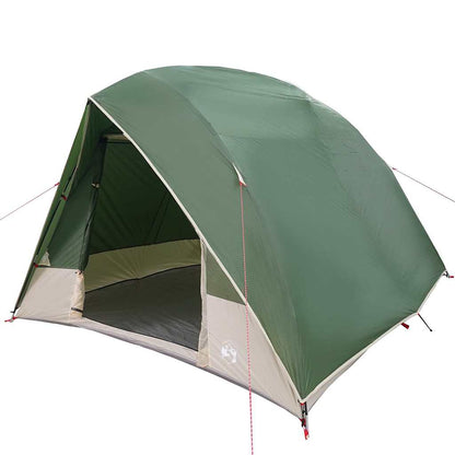 Camping Tent met dak met opslag Groen 320 x 275 x 190 cm taft