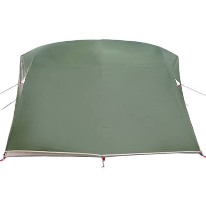 Camping Tent met dak met opslag Groen 320 x 275 x 190 cm taft