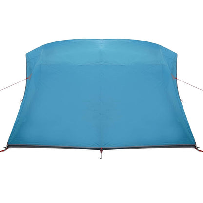 Camping Tent met dak met opslag Blauw 320 x 275 x 190 cm taft