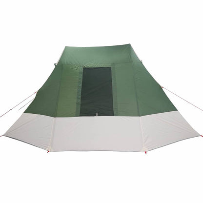 Camping Tent met dak met opslag Groen 482 x 360 x 227 cm taft