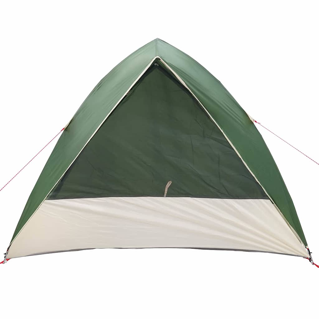 Camping Tent met dak met opslag Groen 275 x 230 x 140 cm taft