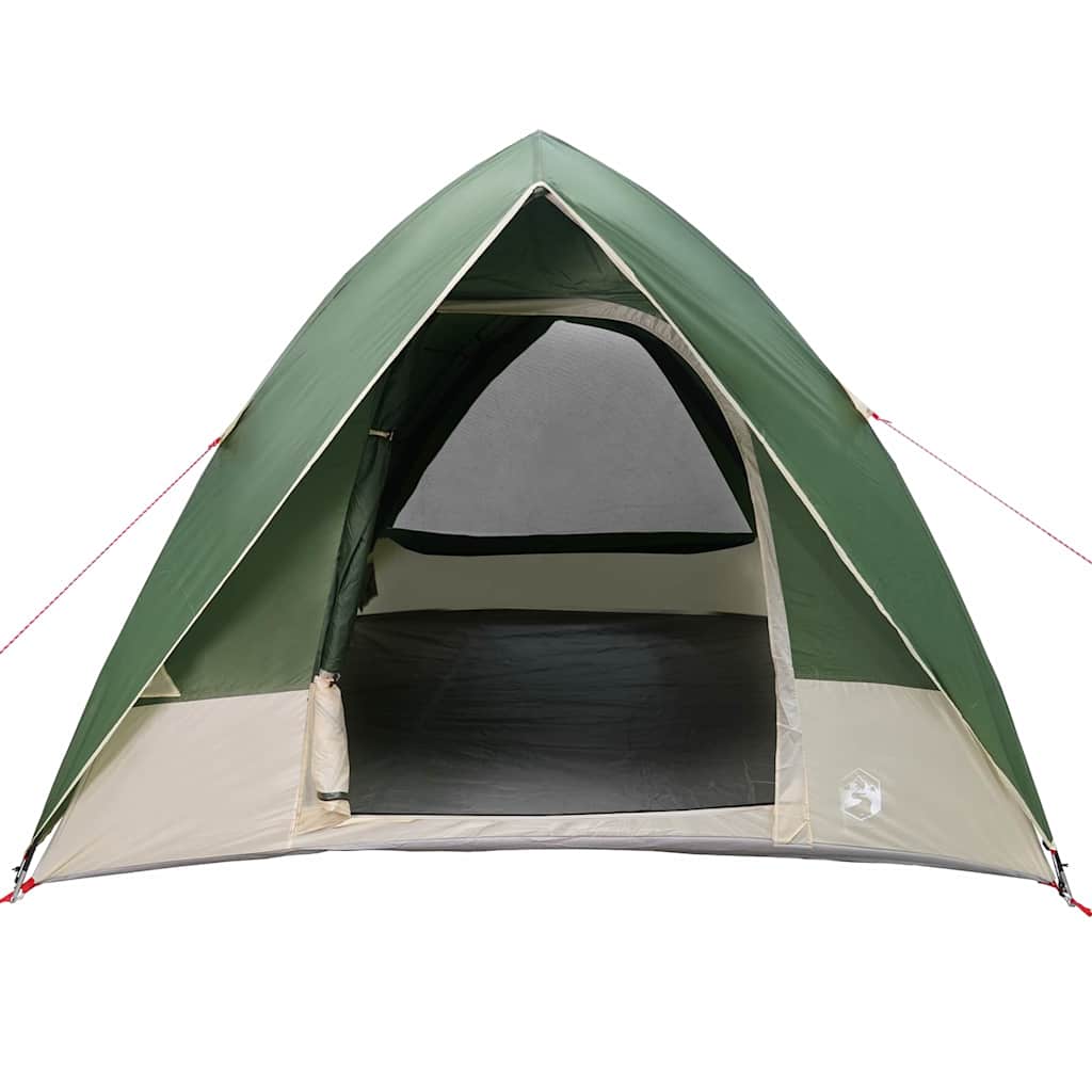Camping Tent met dak met opslag Groen 275 x 230 x 140 cm taft