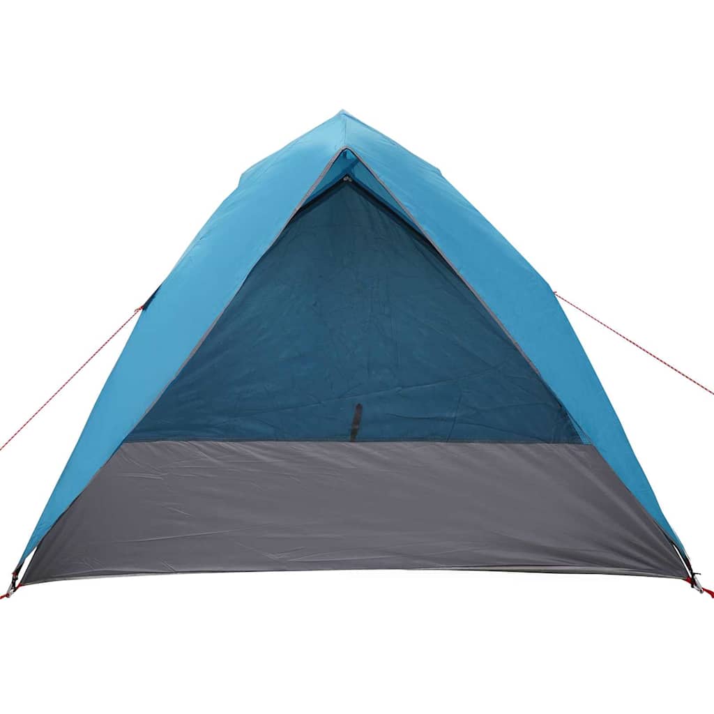 Camping Tent met dak met opslag Blauw 275 x 230 x 140 cm taft