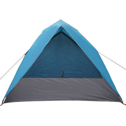 Camping Tent met dak met opslag Blauw 275 x 230 x 140 cm taft