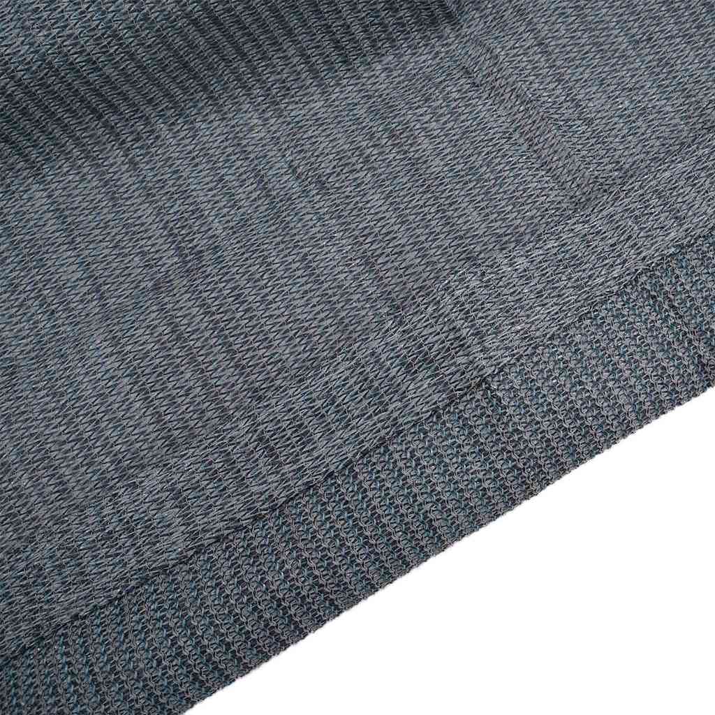 Tenttapijt Blauw En Grijs Polyetheen Blauw-Grijs