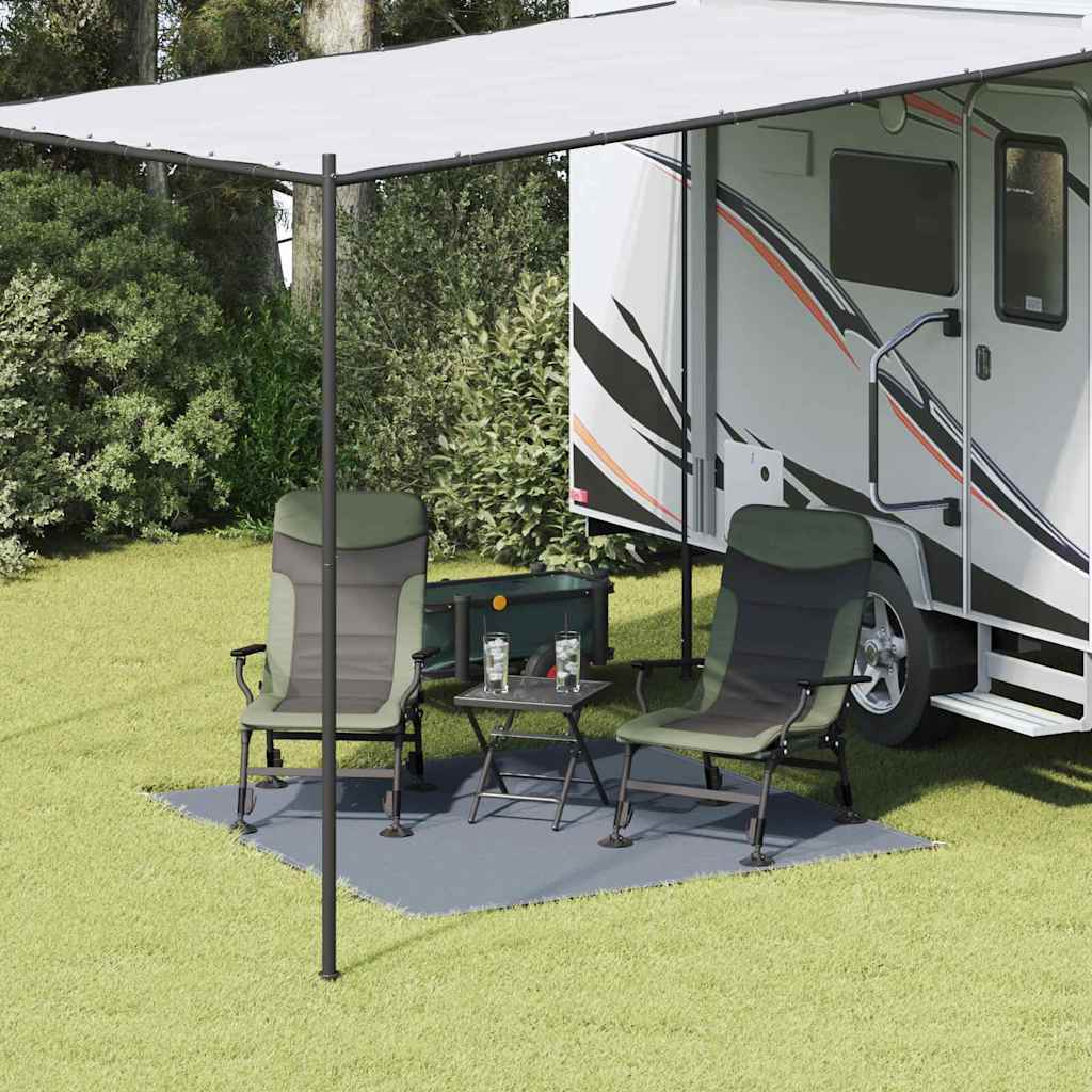 Tenttapijt Blauw En Grijs Polyetheen Blauw-Grijs