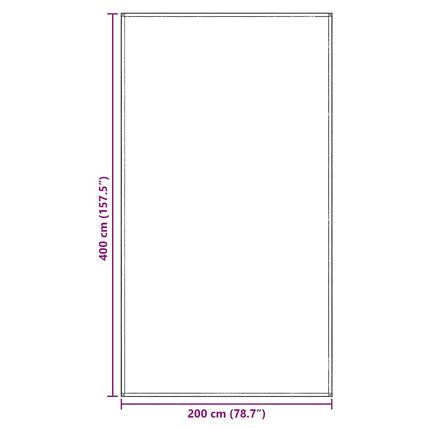 Tenttapijt 400 X 200 Cm Polyetheen