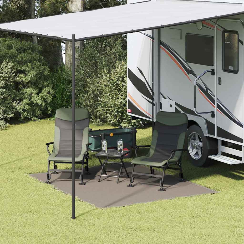 Tenttapijt 500 × 300 Cm Polyetheen Lichtgrijs