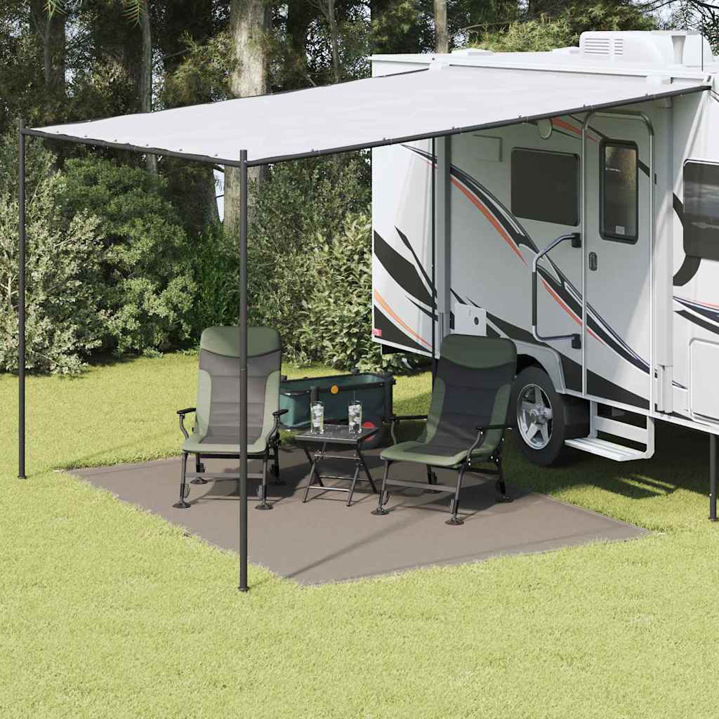 Tenttapijt 500 × 300 Cm Polyetheen Lichtgrijs