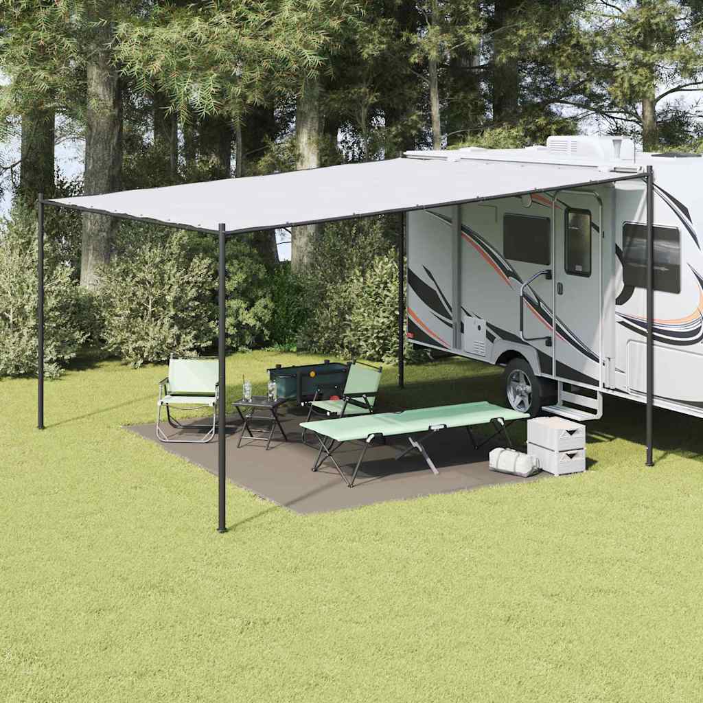 Tenttapijt 500 × 300 Cm Polyetheen Lichtgrijs