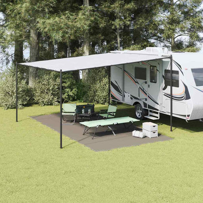 Tenttapijt 500 × 300 Cm Polyetheen Lichtgrijs