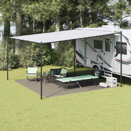 Tenttapijt 800 X 400 Cm Polyetheen Lichtgrijs