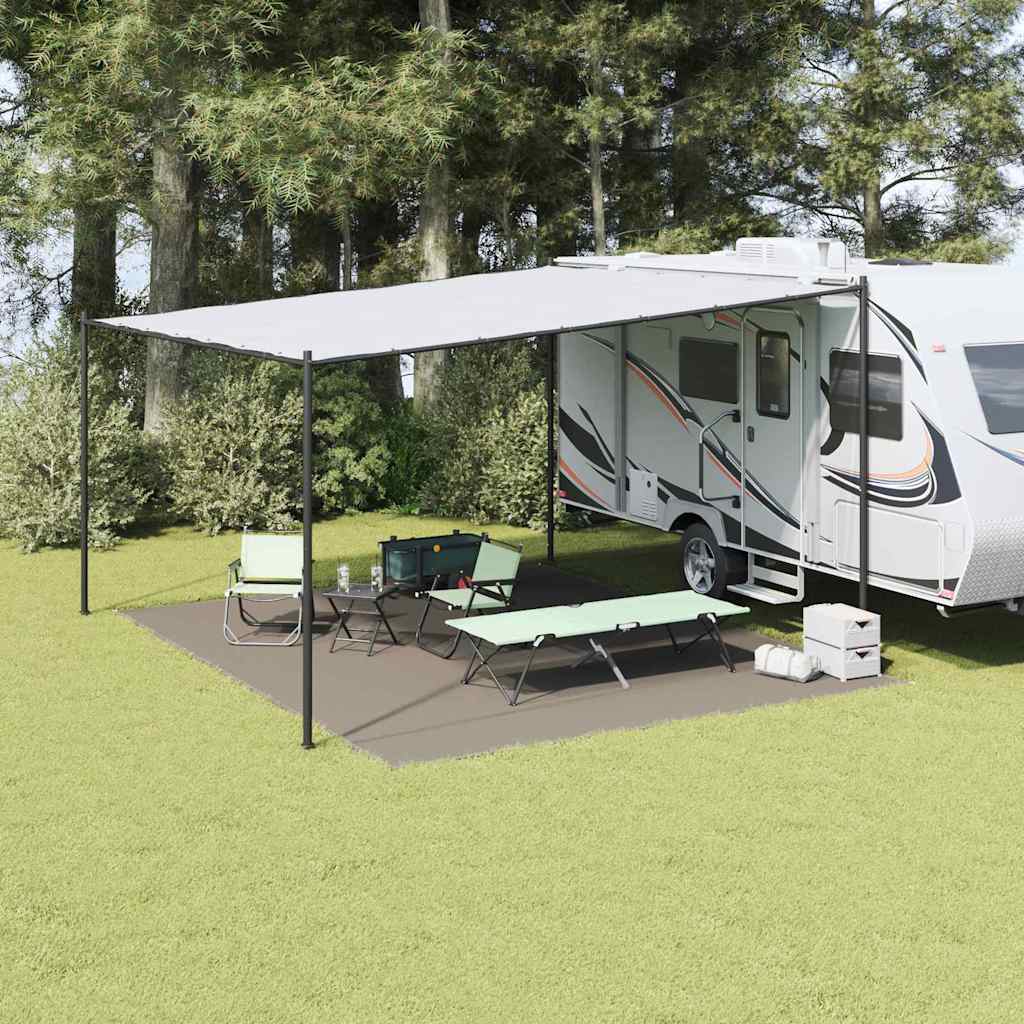 Tenttapijt 500 × 300 Cm Polyetheen Lichtgrijs