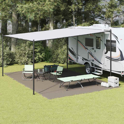 Tenttapijt 500 × 300 Cm Polyetheen Lichtgrijs