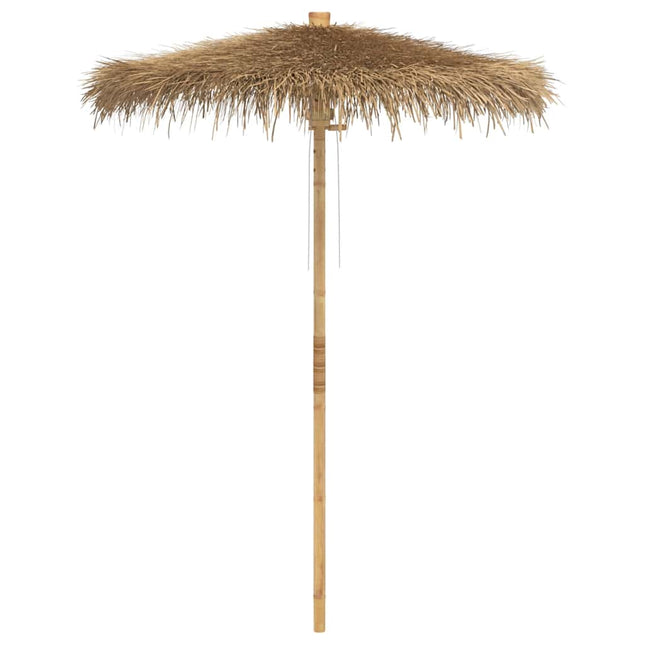 Tiki Paraplu Met Bananenblad Luifel Bamboe