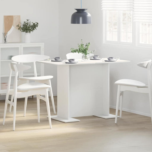 Eettafel 110X60X75 Cm Bewerkt Hout