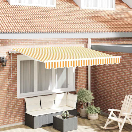 Inklapbaar Zonnescherm Beige 300 X 200 Cm Stof