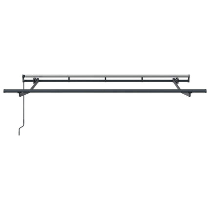 Inklapbaar Zonnescherm Antraciet 250 X 200 Cm Stof Anthraciet (Anthraciet Frame)