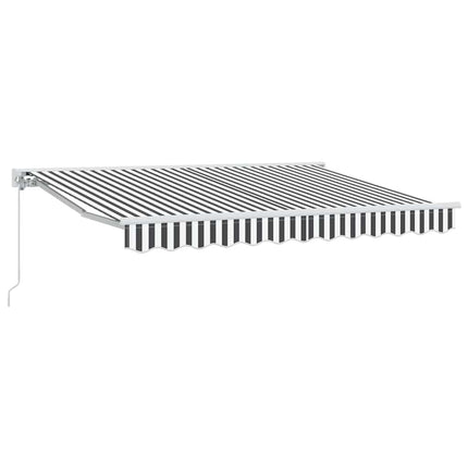 Zijde Frame Antraciet En 250 X 200 Cm Anthraciet En Wit (Wit Frame)