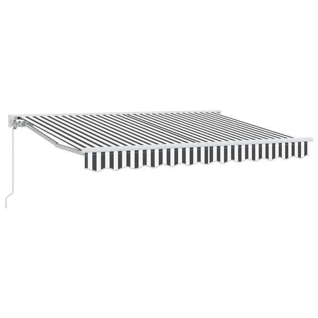 Zijde Frame Antraciet En 250 X 200 Cm Anthraciet En Wit (Wit Frame)