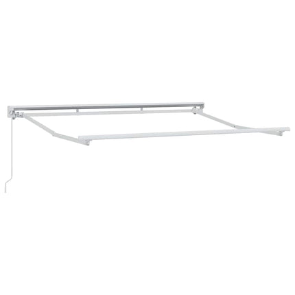 Zijde Frame Antraciet En 250 X 200 Cm Anthraciet En Wit (Wit Frame)