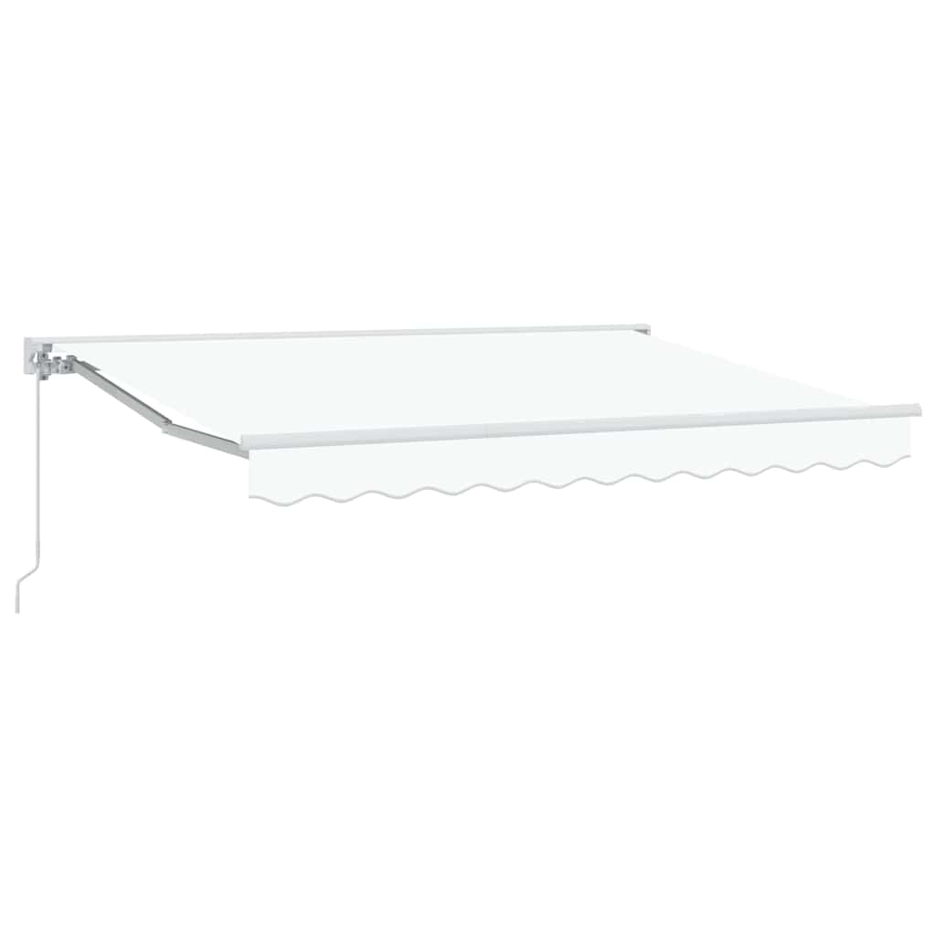Zijde Frame Wit 300 X 200 Cm Polyester Met Pu-Coating Beige (Anthraciet Frame)