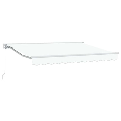 Zijde Frame Wit 300 X 200 Cm Polyester Met Pu-Coating Beige (Anthraciet Frame)