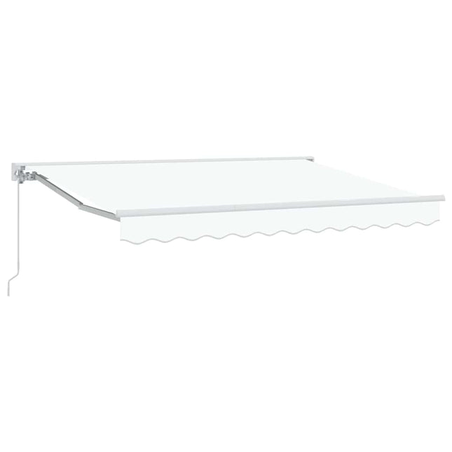 Zijde Frame Wit 300 X 200 Cm Polyester Met Pu-Coating Beige (Anthraciet Frame)