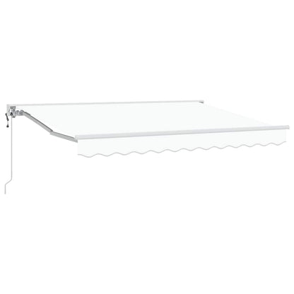 Zijde Frame Wit 300 X 200 Cm Polyester Met Pu-Coating Beige (Anthraciet Frame)