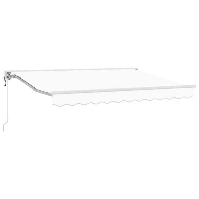 Zijde Frame Wit 300 X 200 Cm Polyester Met Pu-Coating Beige (Anthraciet Frame)