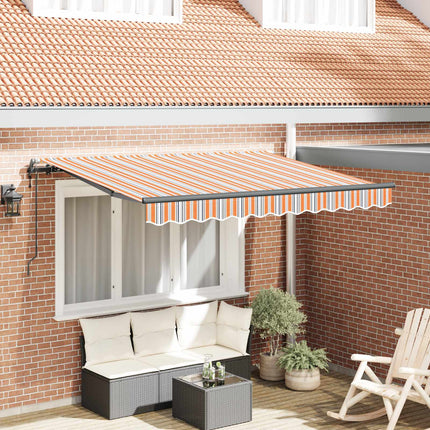 Inklapbaar Zonnescherm Beige 300 X 200 Cm Stof