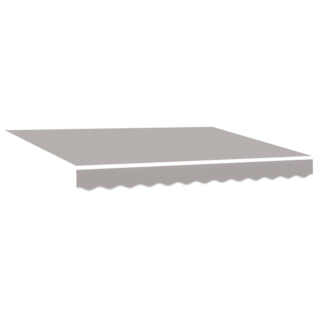 Zijde Frame Lichtgrijs 350 X 200 Cm Polyester Met Pu-Coating Lichtgrijs (Wit Frame)