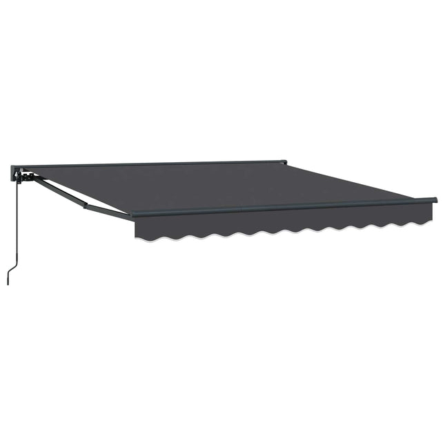 Zijde Frame Antraciet 300 X 250 Cm Polyester Met Pu-Coating Anthraciet (Anthraciet Frame)